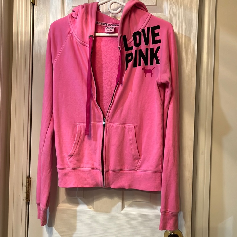 Pink Victoria secret hoodie